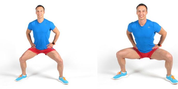 Plie squats will help effectively increase a man's strength